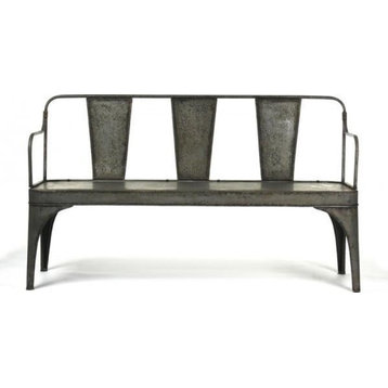 Bench ADRIENNE Oyster Gray Iron