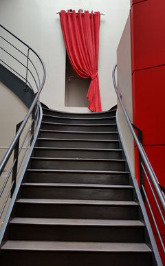 Rideau d'escalier de sous-sol 80x200 cm