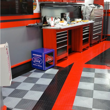 Incredible RaceDeck Garage Floor Installation - Wow!