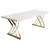 The 15 Best White Gold Desks For 2023 | Houzz