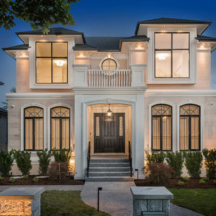 Klassische Häuser mit Steinfassade Ideen, Design & Bilder | Houzz