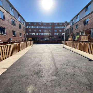 Apartment Complex Fencing in Queen West, Toronto
