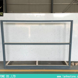 Carrara White Engineered Quartz Stone Slabs - Kitchen Products