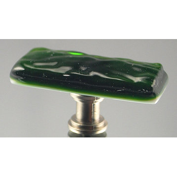 Emerald Handmade Glass, Oblong Knob