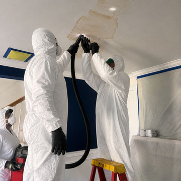 Water Damage Restoration Project Completed