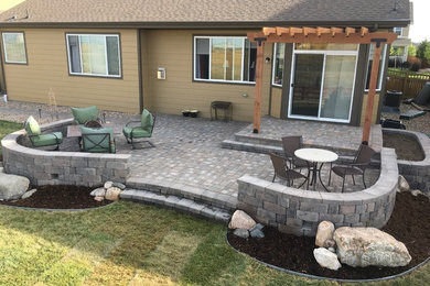 This is an example of a country patio in Denver.