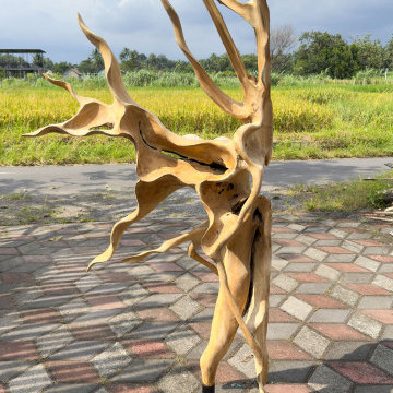 Teak Root Sculpture – Natural Wood Art & Interior Decor