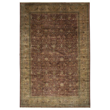 Rug N Carpet - Hand-Knotted Oriental 11' 8" x 17' 11" Oversize Oushak Area Rug