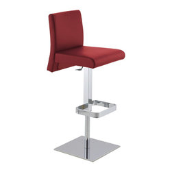 Center Adjustable Bar Stool with Base No. 52 - Bar Stools and Kitchen Stools