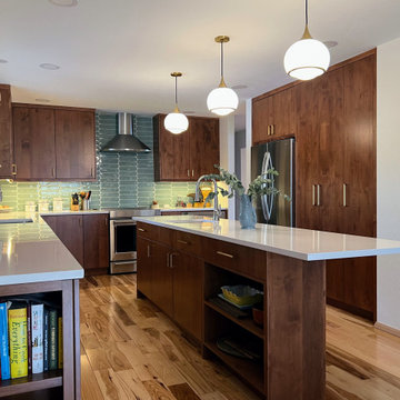 Kitchen Remodel with Midcentury Vibe