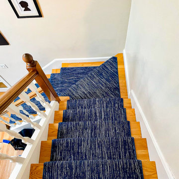 Couristan Shimmer in Denim Stair Runner
