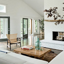 Double Sided Fireplace