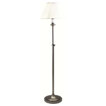 House of Troy Antique Silver Floor Lamp - CL201-AS