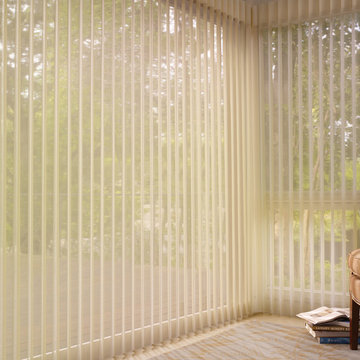 Hunter Douglas Luminette Vertical Application