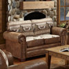 American Furniture Classics Model 8500-60S Alpine Lodge 4-Piece Set With Sleeper