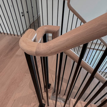 Project #122 | Freestanding Steel & Wood Staircase