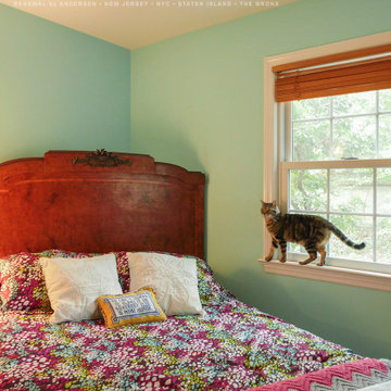 Window with Grilles in Colorful Bedroom - Renewal by Andersen New Jersey / NYC