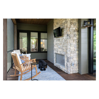 Mountain Chic - Transitional - Porch - Other - by ID.ology Interiors ...