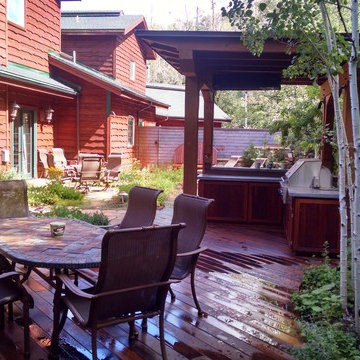 Seeing the patio as you enter the area