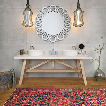 Oriental Rugs in the Bathroom
