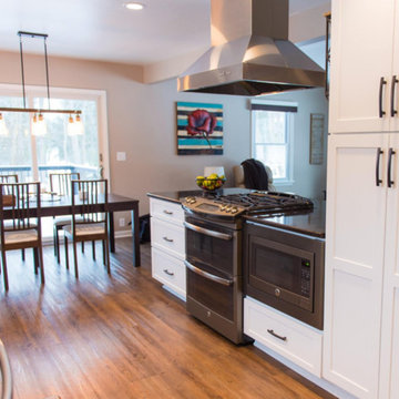 White Transitional Kitchen