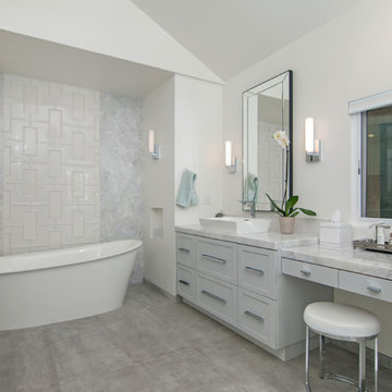 Beauty by Design for this Master bathroom