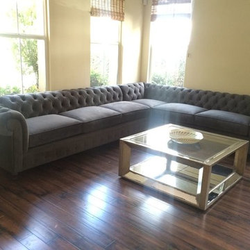 KENZIE STYLE - Chesterfield Custom Sectional Sofas