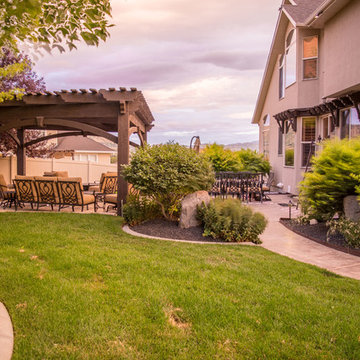 Trapezoid Perfect Pergola for Irregular Landscaping