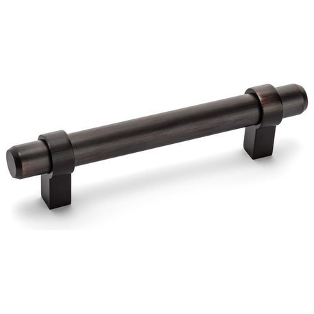 Cosmas 161-128ORB Oil Rubbed Bronze 5” CTC (128mm) Euro Bar Pull