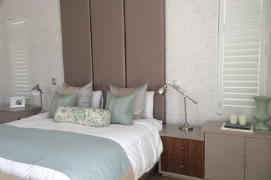 Example of a trendy bedroom design in Other