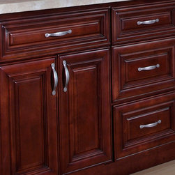 B.Jorgsen & Co. St. James Mahogany Kitchen Cabinets - Kitchen Cabinetry