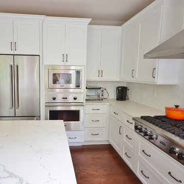 Large Angled Kitchen Remodel in West Chester