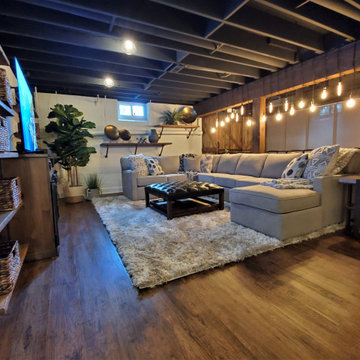 Industrial Urban Loft Basement