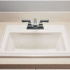 American Standard 0700.004.020 Town Square Countertop Sink with 4-Inch...
