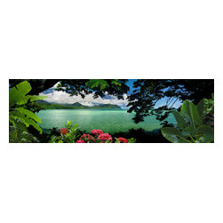 Douglas Page Photographic Arts - Window To Paradise, Canvas Giclee, 60"x20" - Prints And Posters