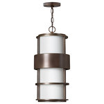 Hinkley - Hinkley 1902MT Saturn - 21.3" One Light Outdoor Hanging Lantern - 5"D Canopy; Also available as an Energy Star certified lighting fixture.