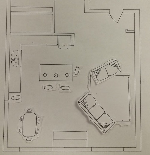 Living room furniture placement help!