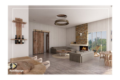 Living room photo in Los Angeles