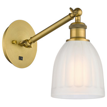 Innovations 317-1W-BB-G441-LED 1-Light Sconce, Brushed Brass