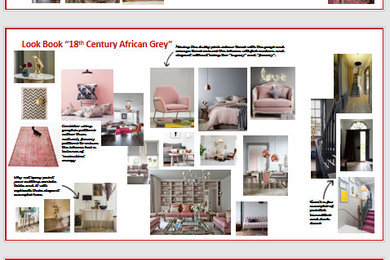 Hallway: "18th Century African Grey"