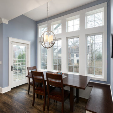 Craftsman Farmhouse Breakfast Nook