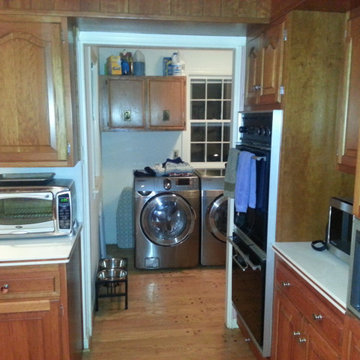 Stacy M Custom Kitchen Flooring + Bump out