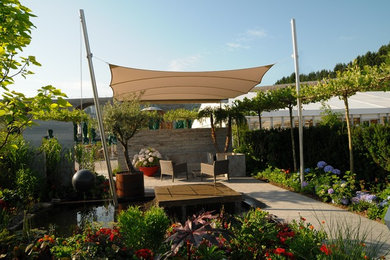 Moderne Terrasse in Köln