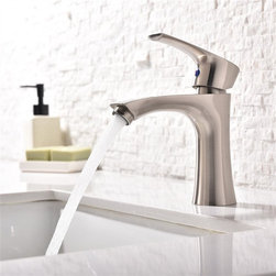 Trento Single Handle Bathroom Sink Faucet with Hot/Cold Mixer - Bathroom Sink Faucets
