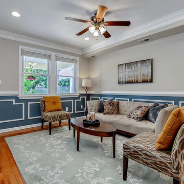 STAGING- Vacant DC Rowhome Fully Staged To Sell