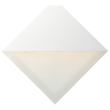 Alumilux Glow 1-Light LED Wall Sconce in White