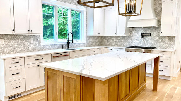 Transitional Kitchen by Magnolia Home Remodeling Group