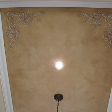 Painted Scroll Designs