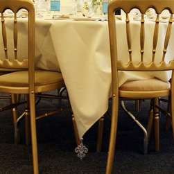 Epicureanist Fleur de Lis Tablecloth Weights - Tablecloths