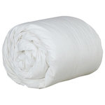 Down Etc - Essential Fall Weight White Goose Down Comforter, Twin - Our Essential Collection offers our best quality at the best price. Filled with hypoallergenic CentroClean White Goose Down they are covered in 235 thread count 100% downproof preshrunk cotton ticking fabric. Our medium weight weight Fall comforters have deep 1 1.4" baffle boxes, invisible seams and German piping. Comes packaged in a white cotton bag with handles.